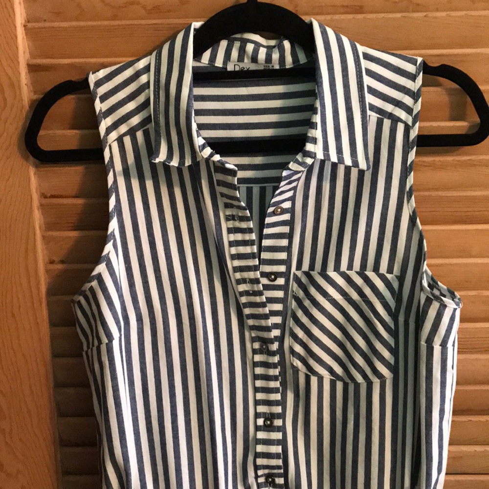 Striped Romper - image 3